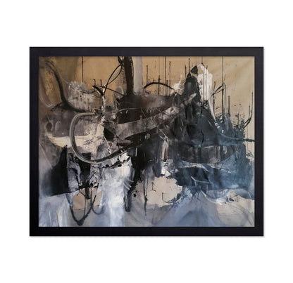 Monochrome Abstract Flow