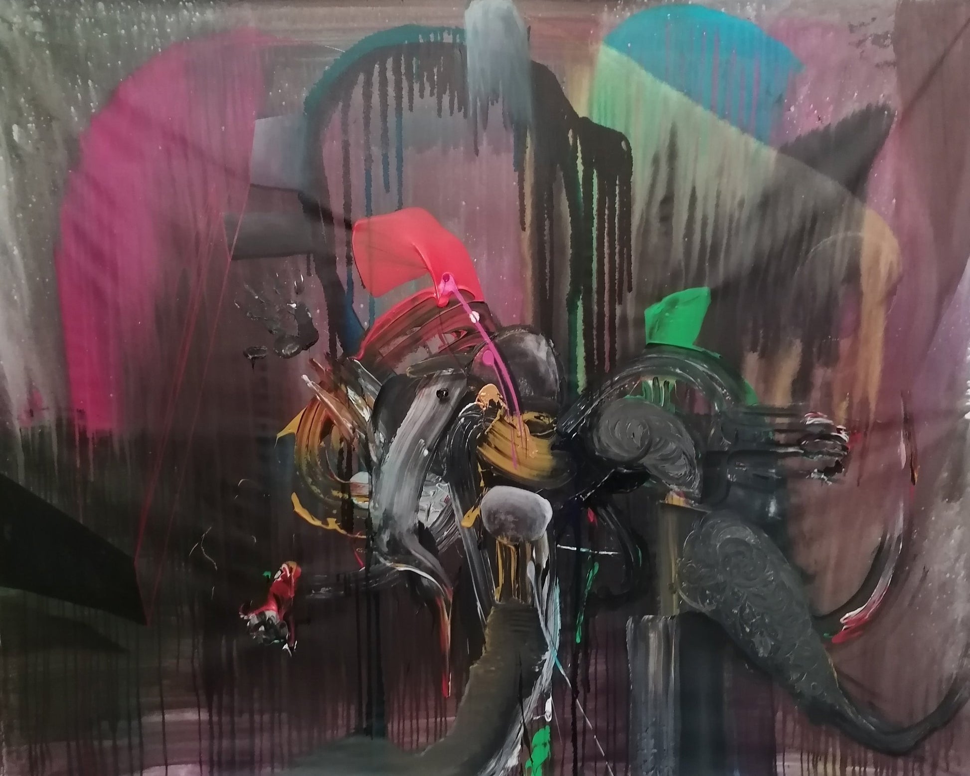 Chaotic Abstract Flow No2