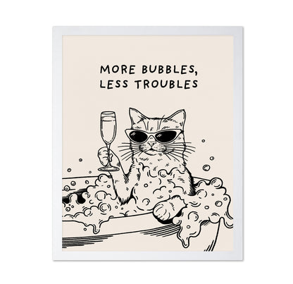 Bubble Bath Cat No1
