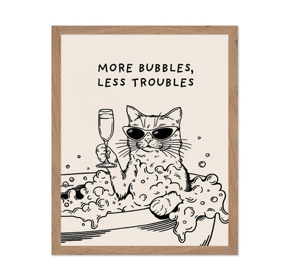 Bubble Bath Cat No1