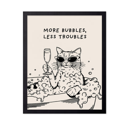 Bubble Bath Cat No1