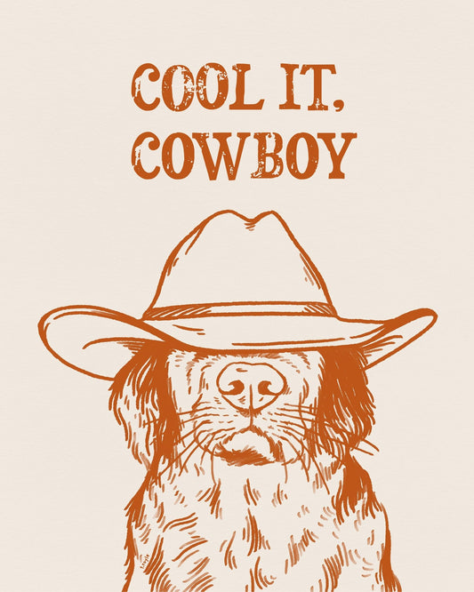 Cool It Cowboy Dog