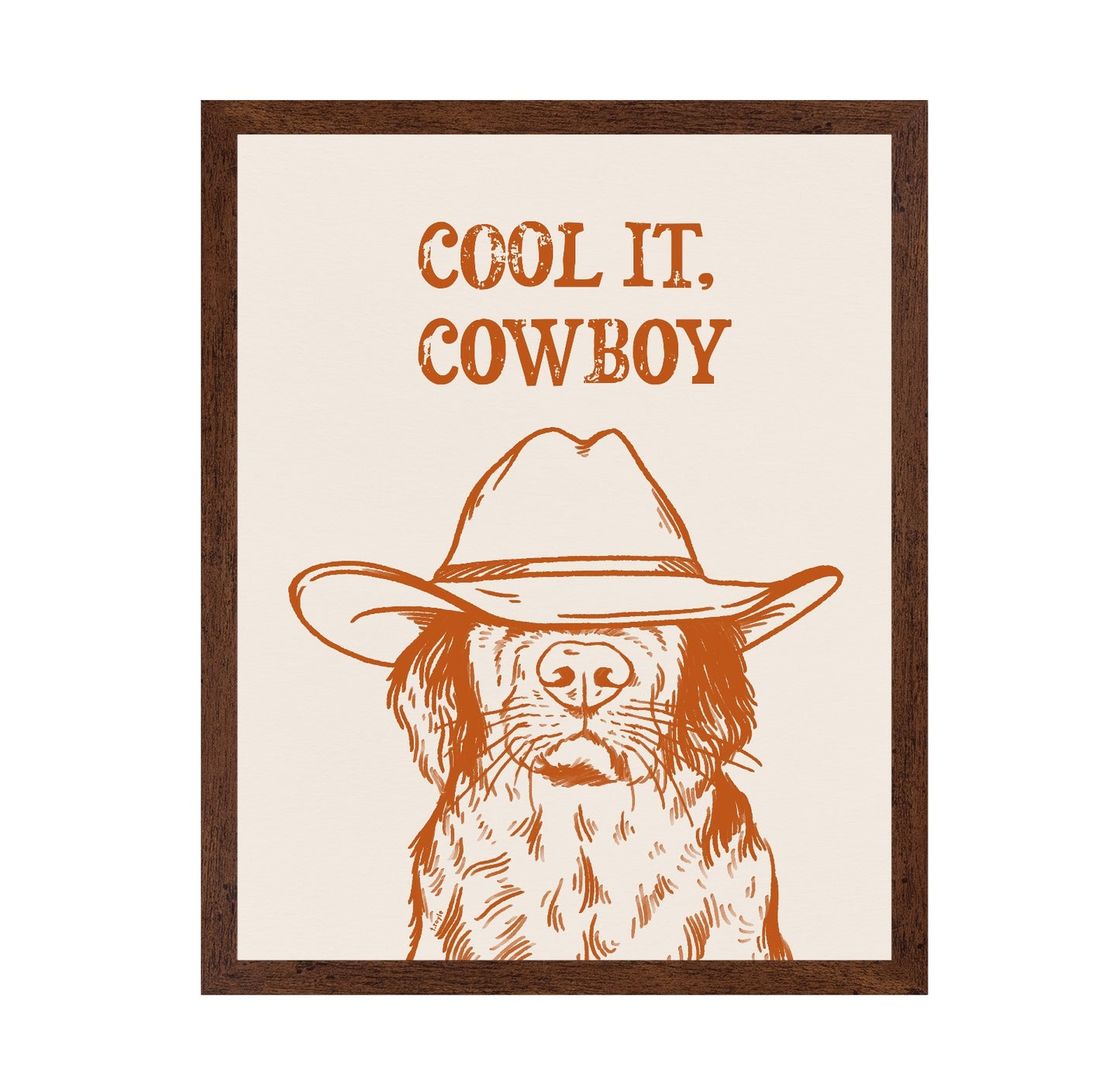 Cool It Cowboy Dog