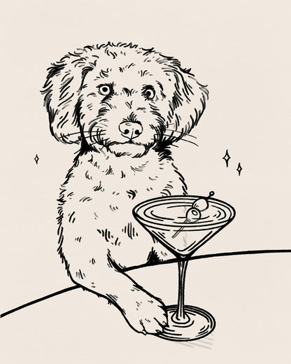 Dog Martini Moment
