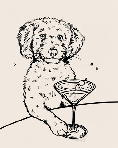 Dog Martini Moment
