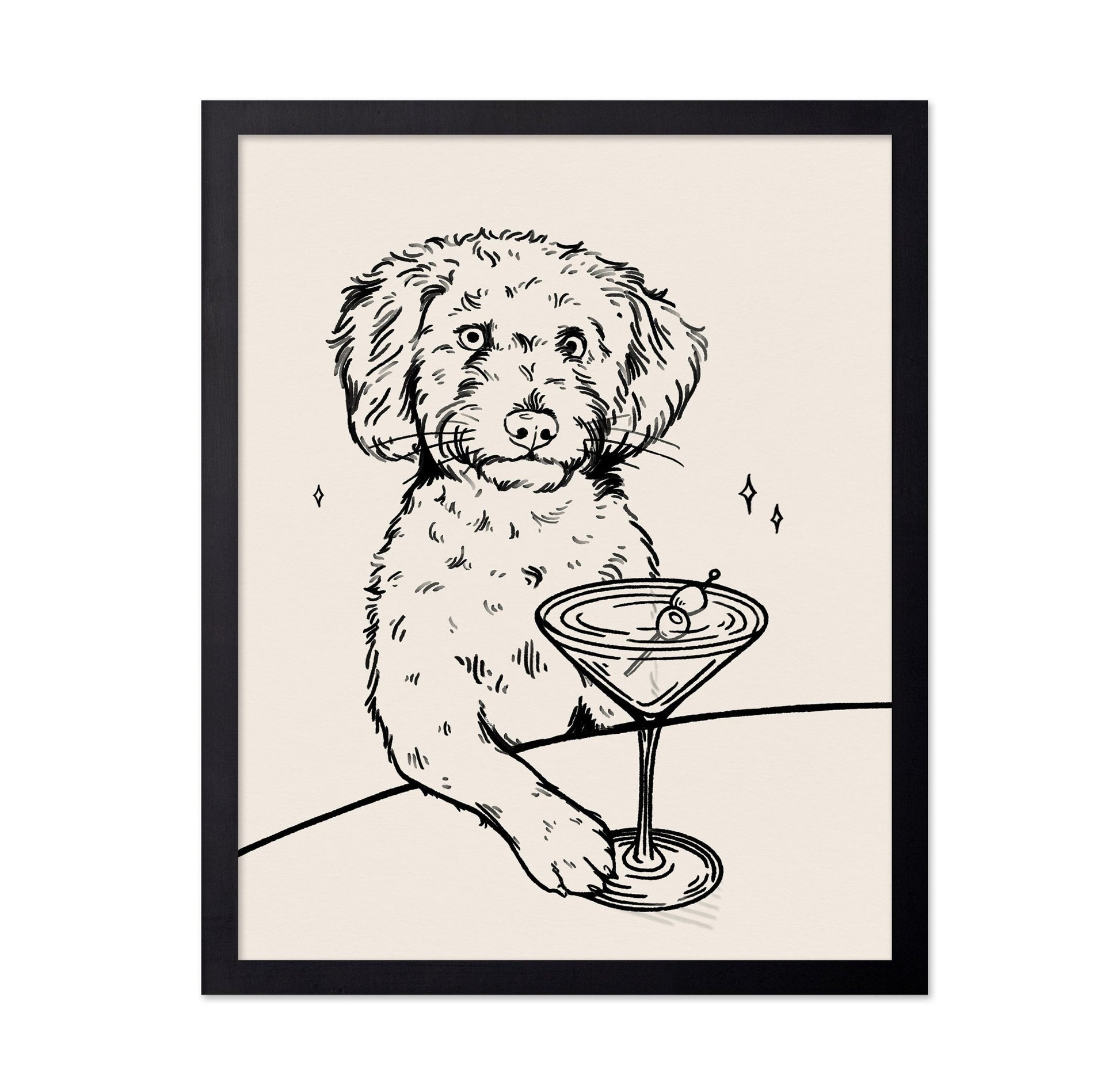 Dog Martini Moment