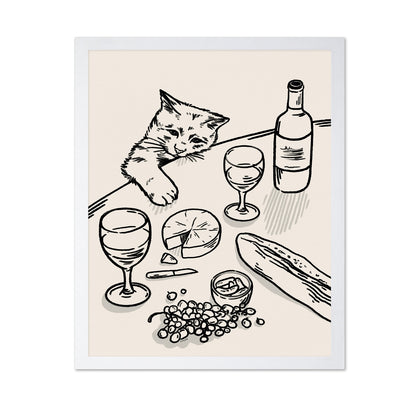 Cat Wine Table