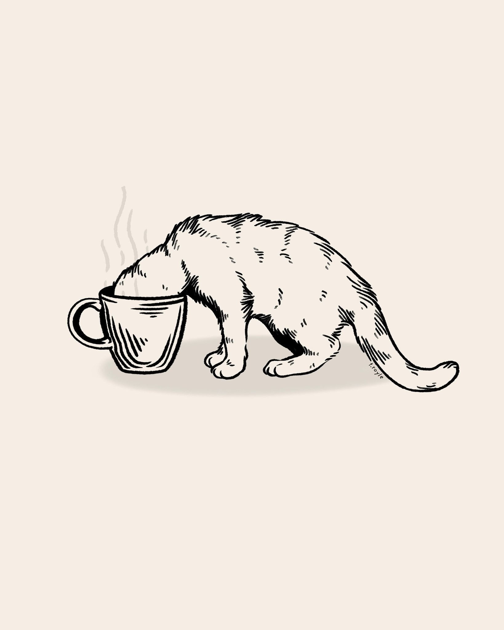 Cat Coffee Dive No1