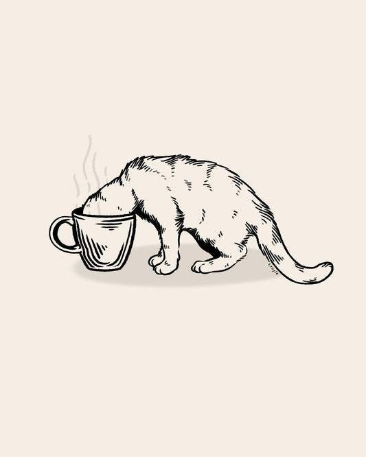 Cat Coffee Dive No1