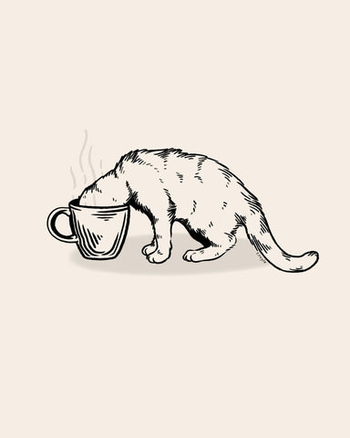 Cat Coffee Dive No1