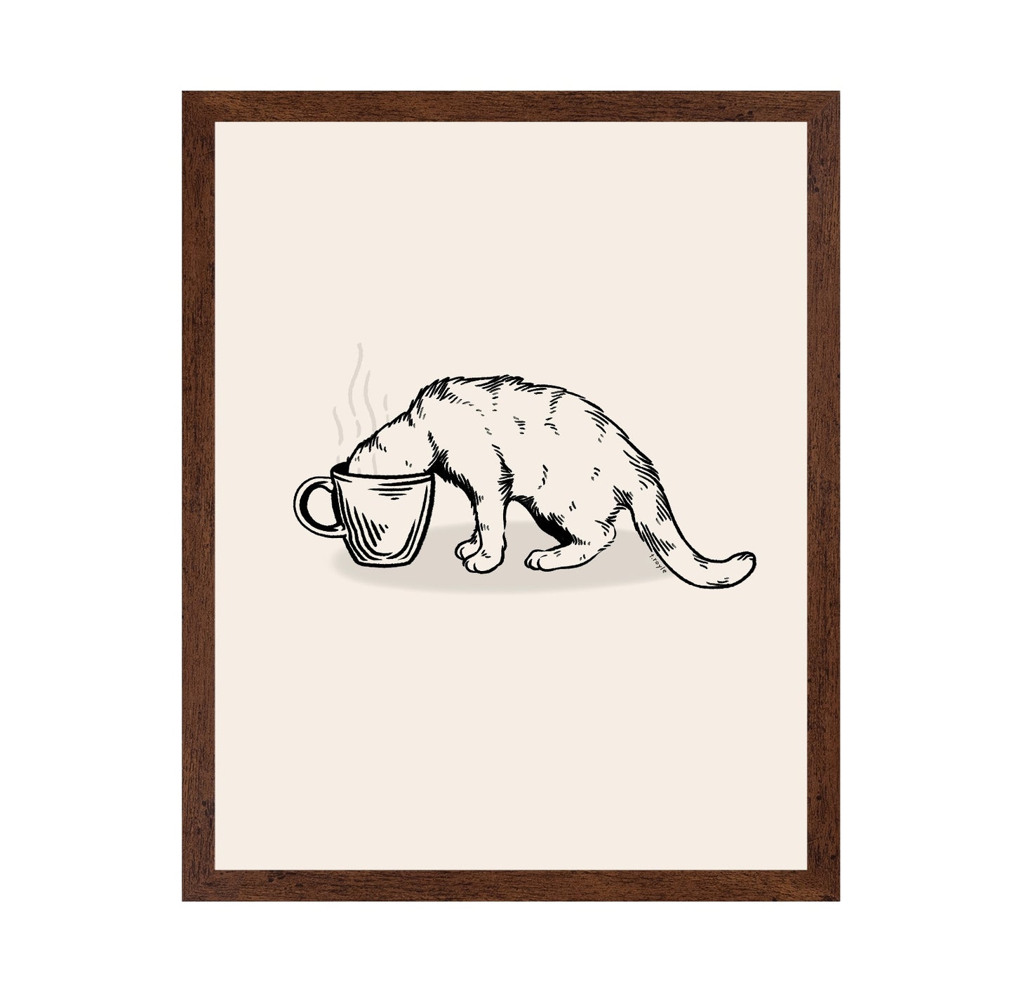 Cat Coffee Dive No1