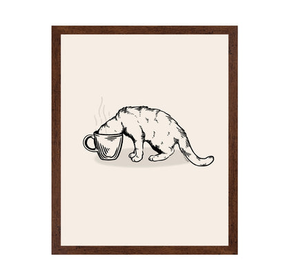 Cat Coffee Dive No1