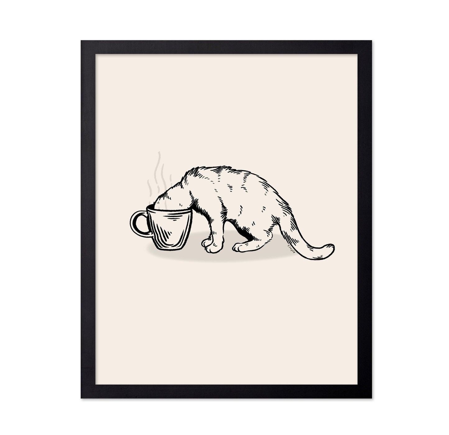Cat Coffee Dive No1