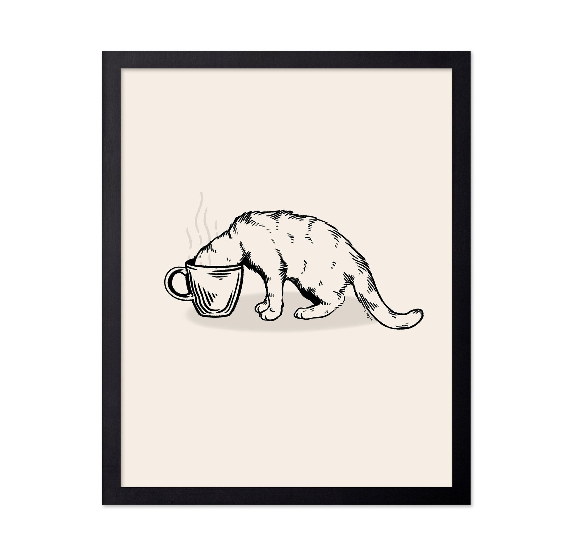 Cat Coffee Dive No1