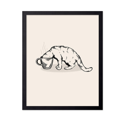 Cat Coffee Dive No1