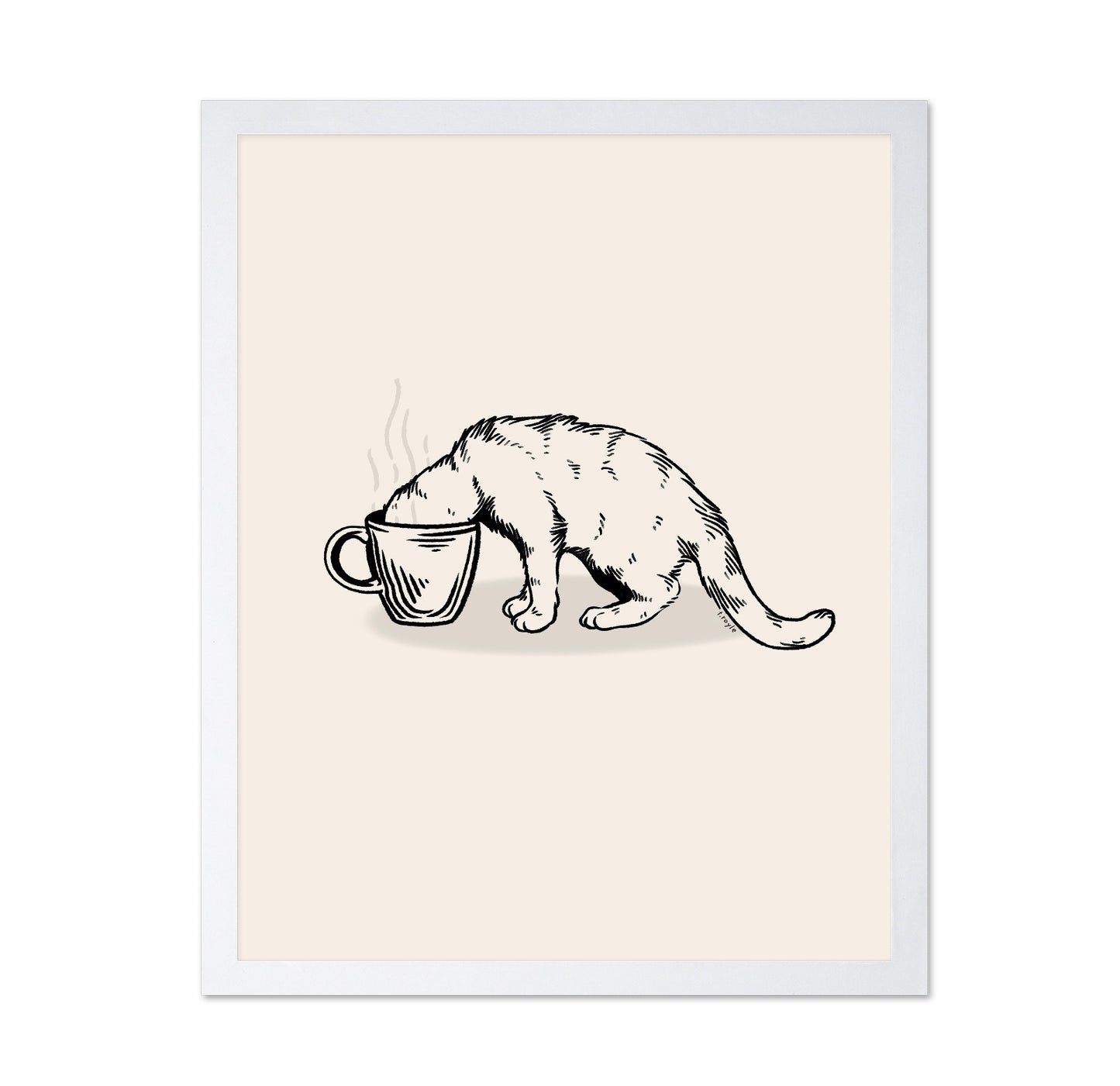 Cat Coffee Dive No1