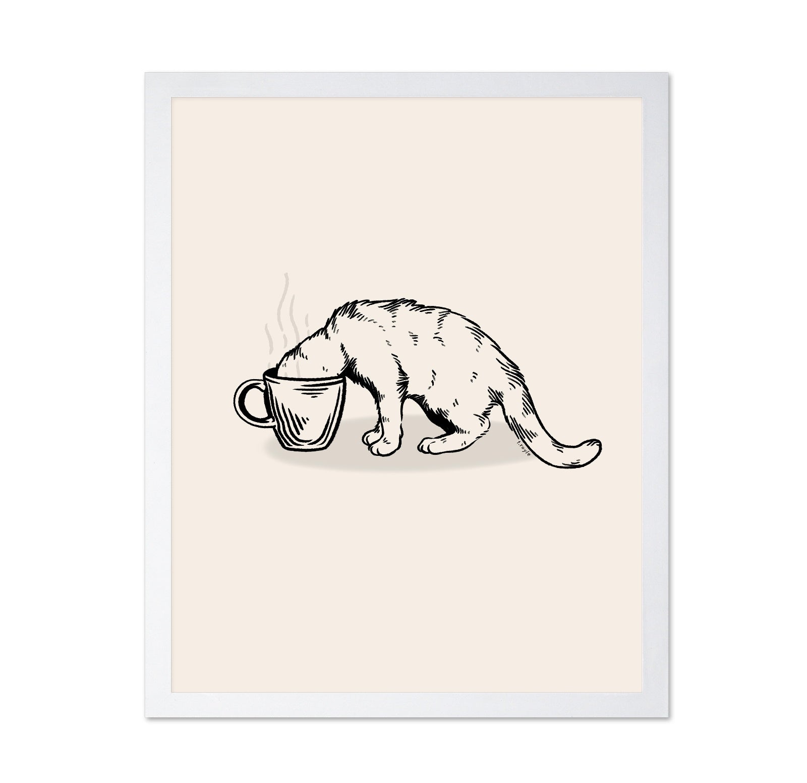Cat Coffee Dive No1