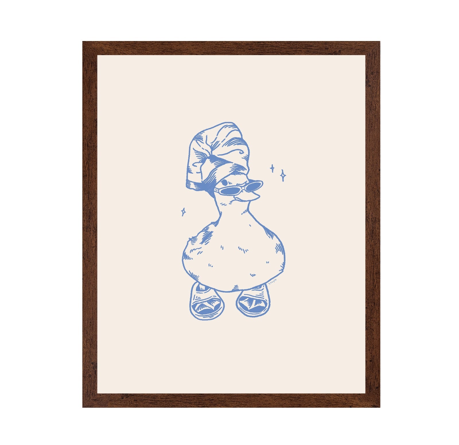 Stylish Duck Portrait