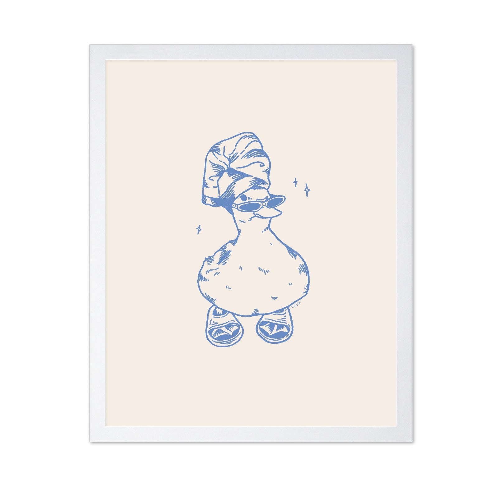 Stylish Duck Portrait