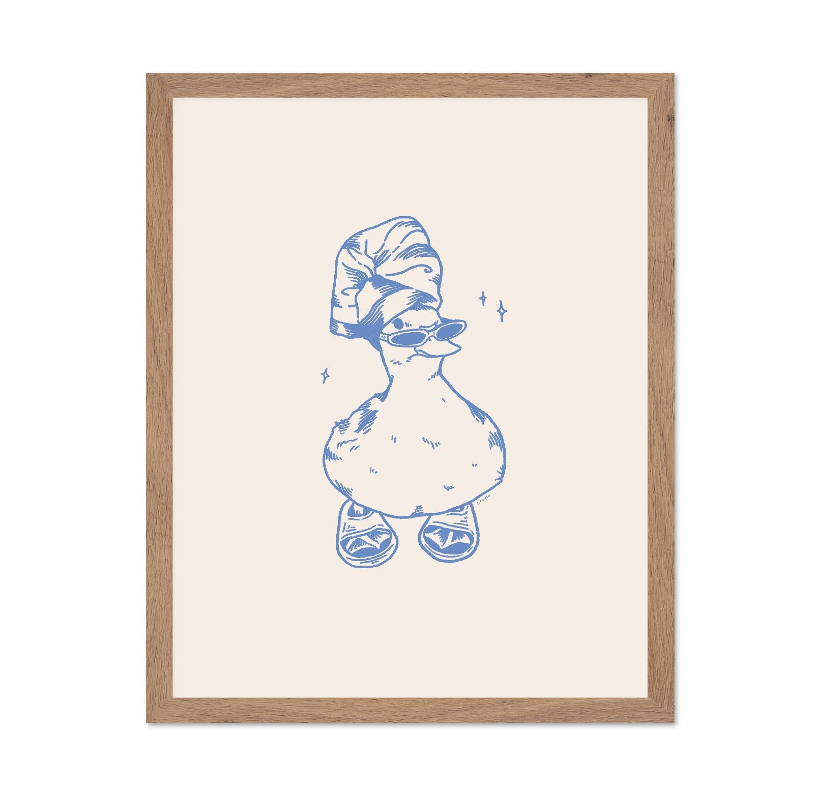 Stylish Duck Portrait
