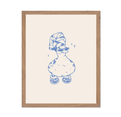 Stylish Duck Portrait