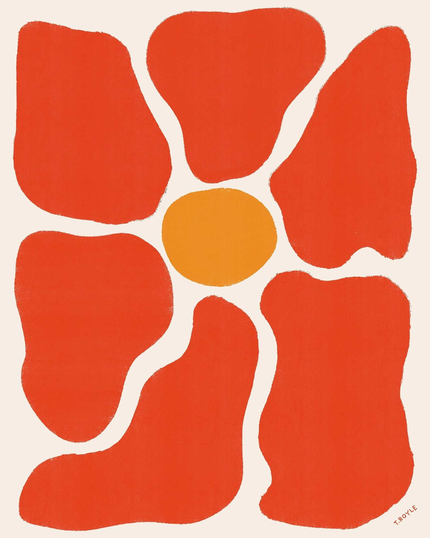 Retro Flower Shapes