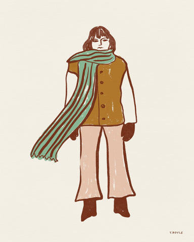 Winter Scarf Woman