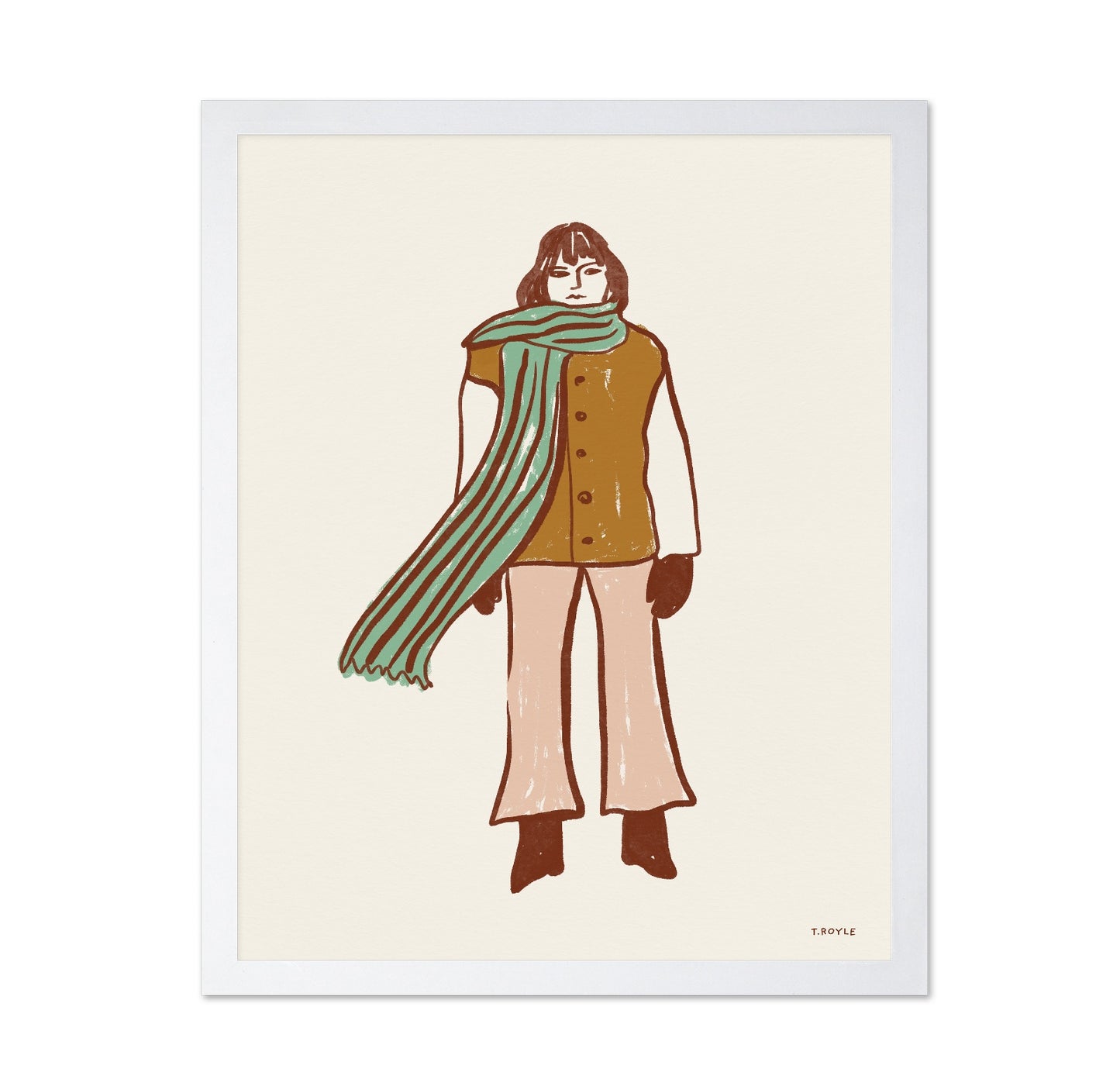 Winter Scarf Woman