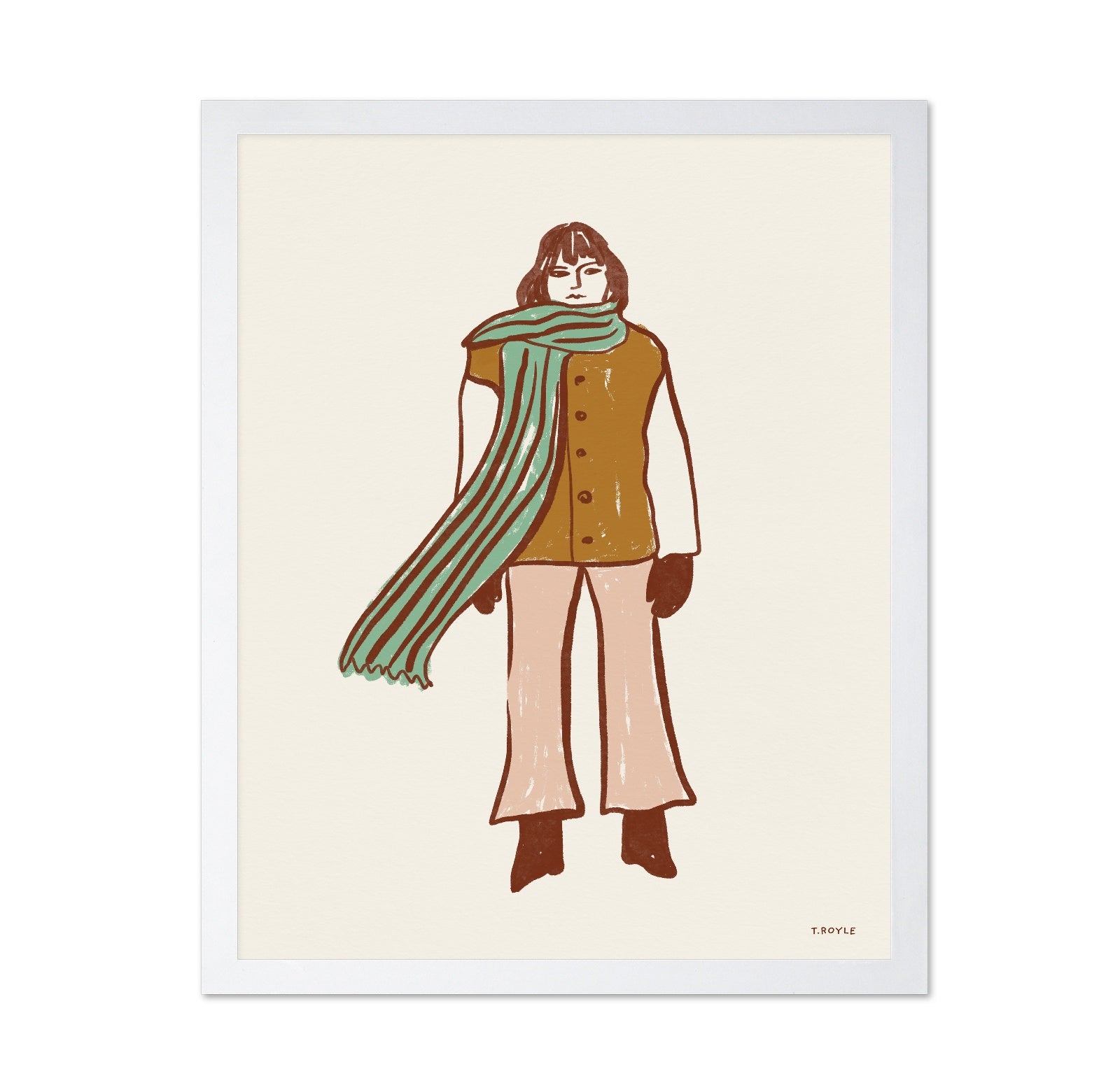 Winter Scarf Woman