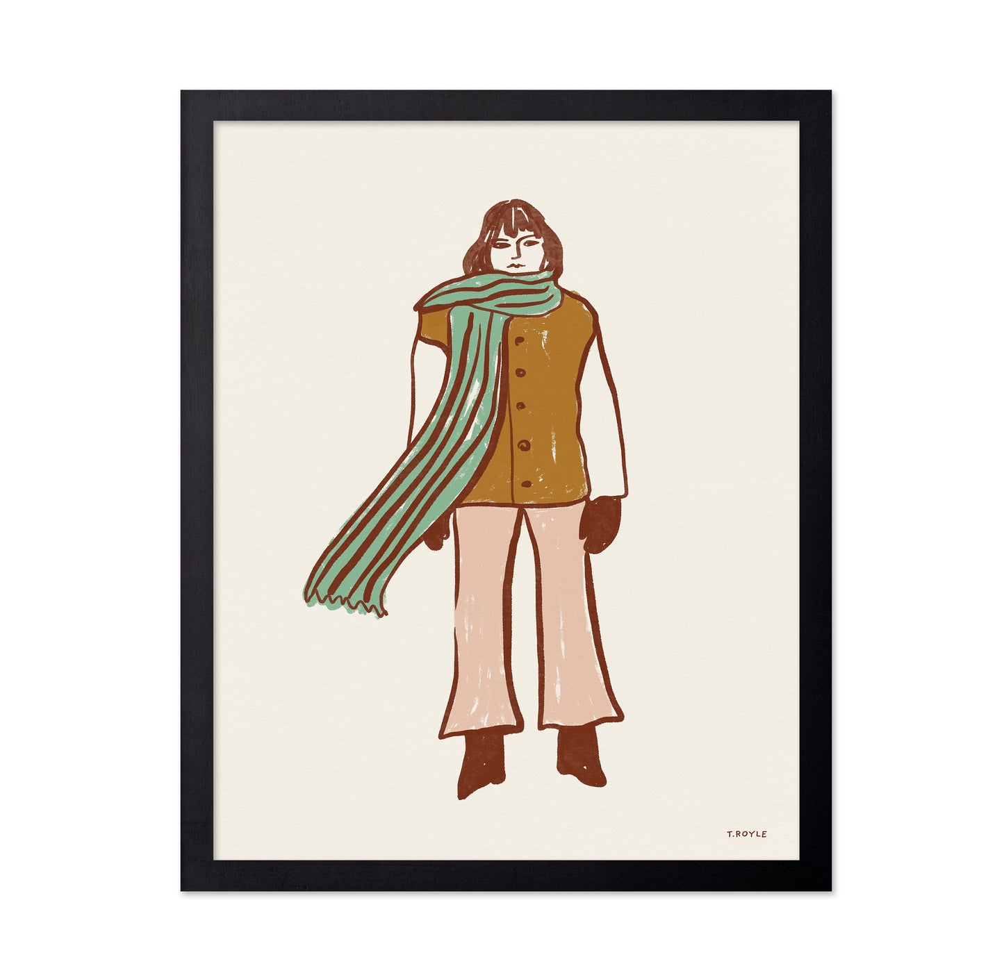 Winter Scarf Woman