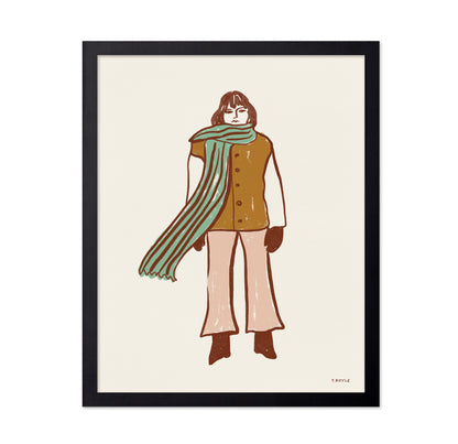 Winter Scarf Woman