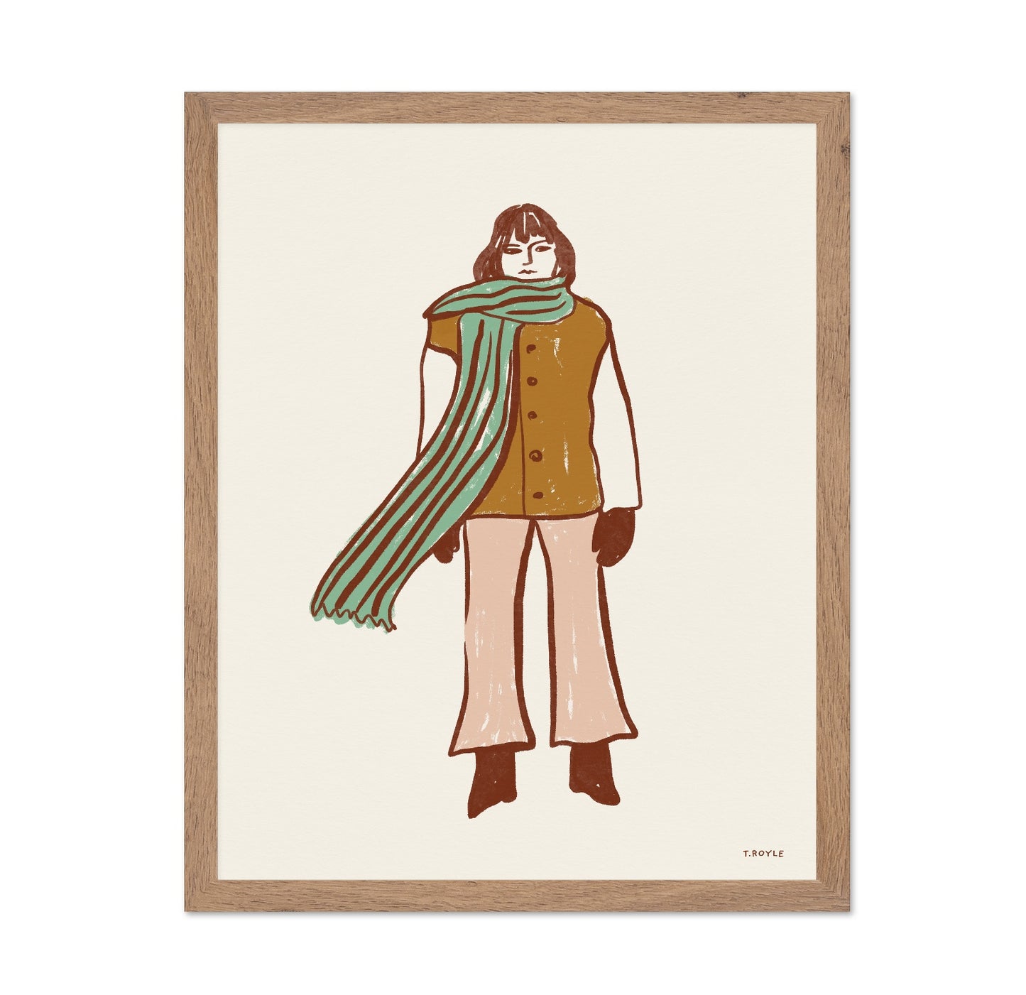 Winter Scarf Woman