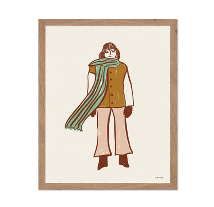 Winter Scarf Woman