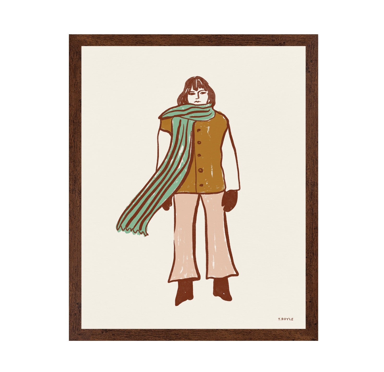 Winter Scarf Woman