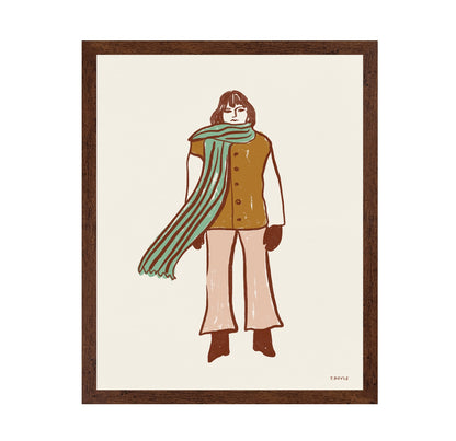 Winter Scarf Woman