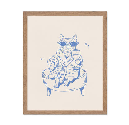 Relaxed Bulldog Wine