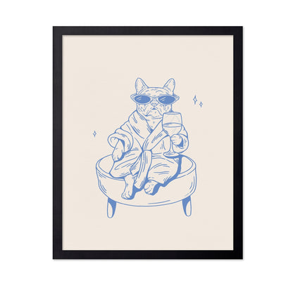 Relaxed Bulldog Wine