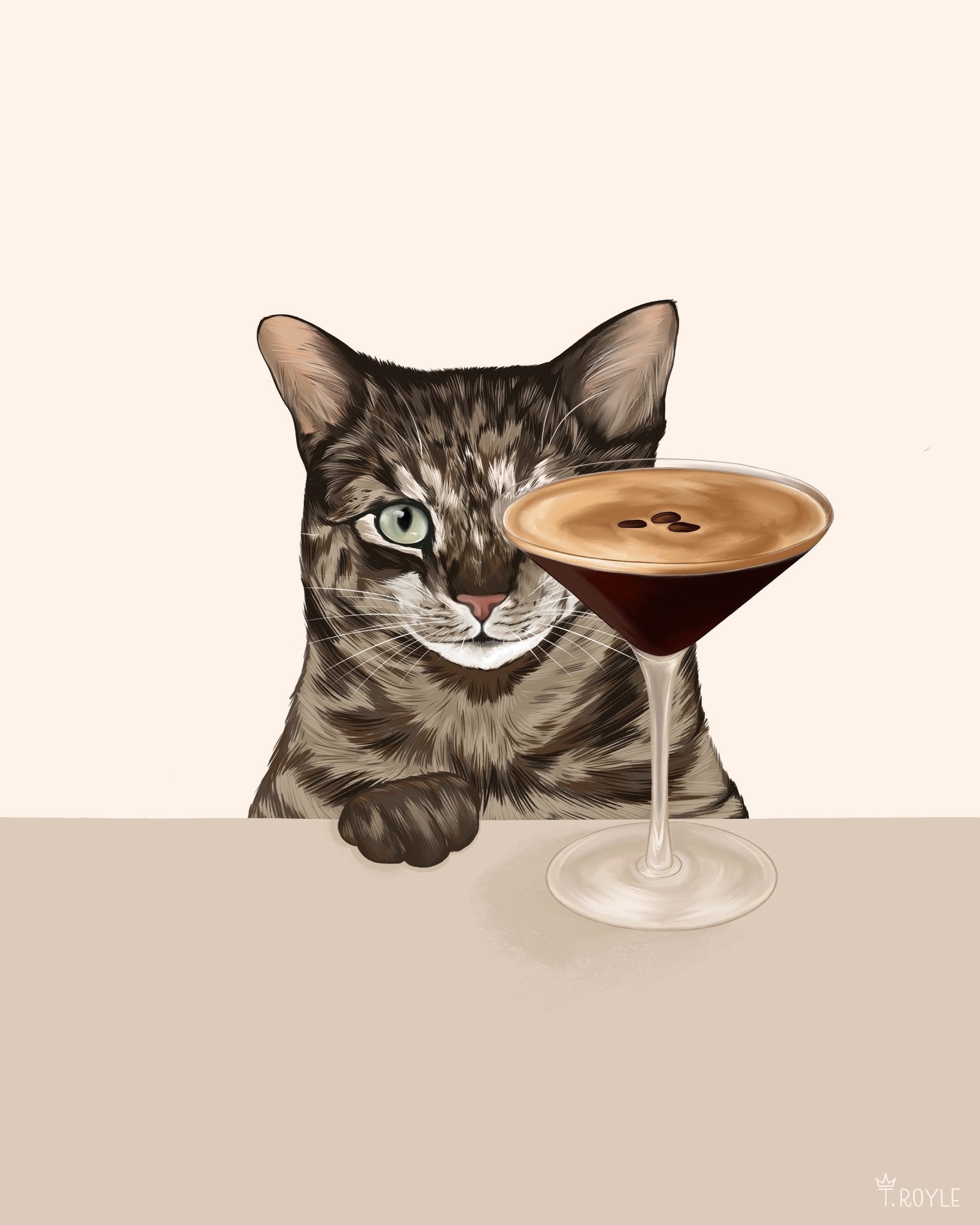 Coffee Cocktail Cat