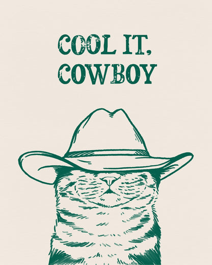Cool It Cowboy In Green