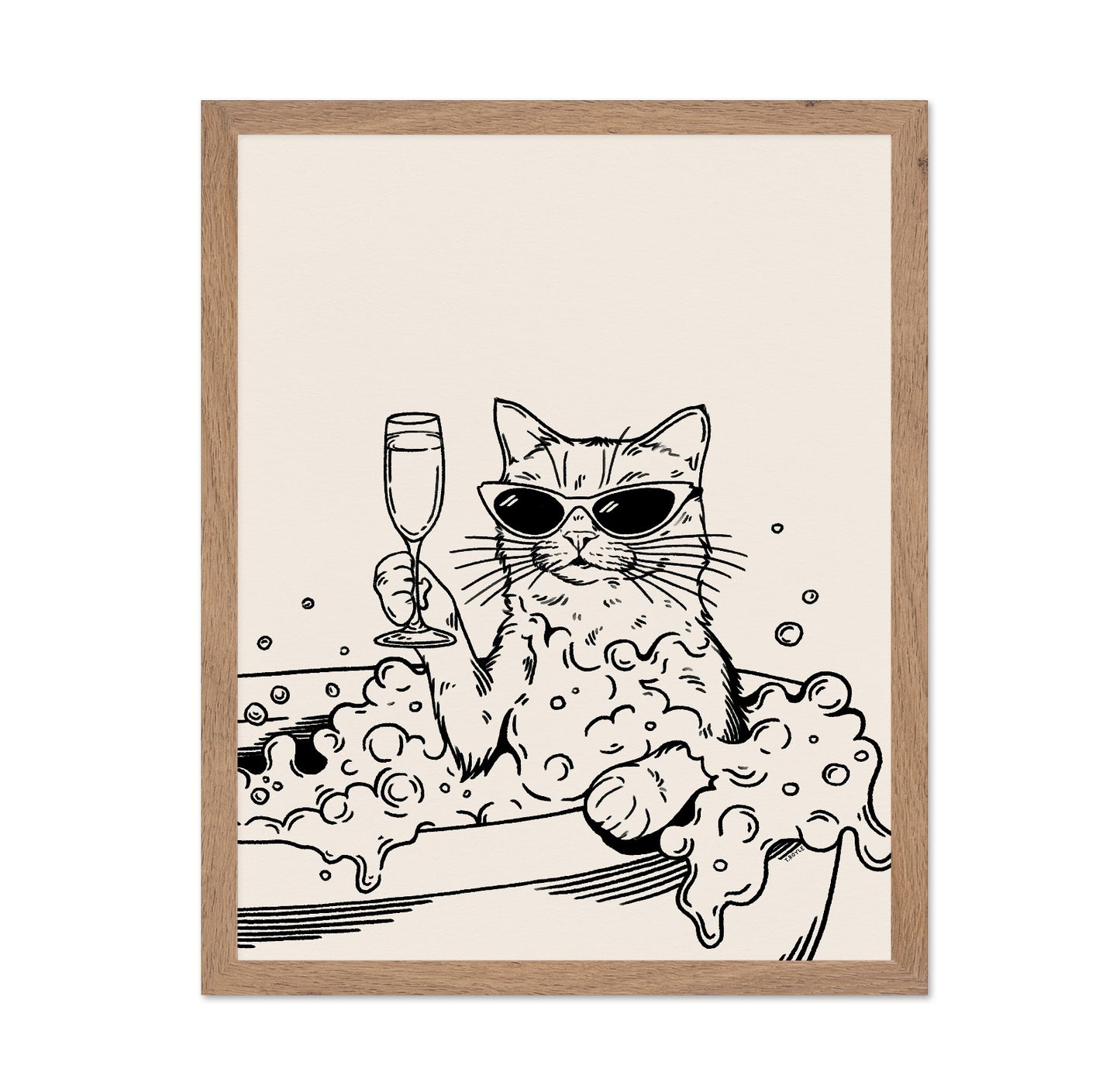 Bubble Bath Cat No2