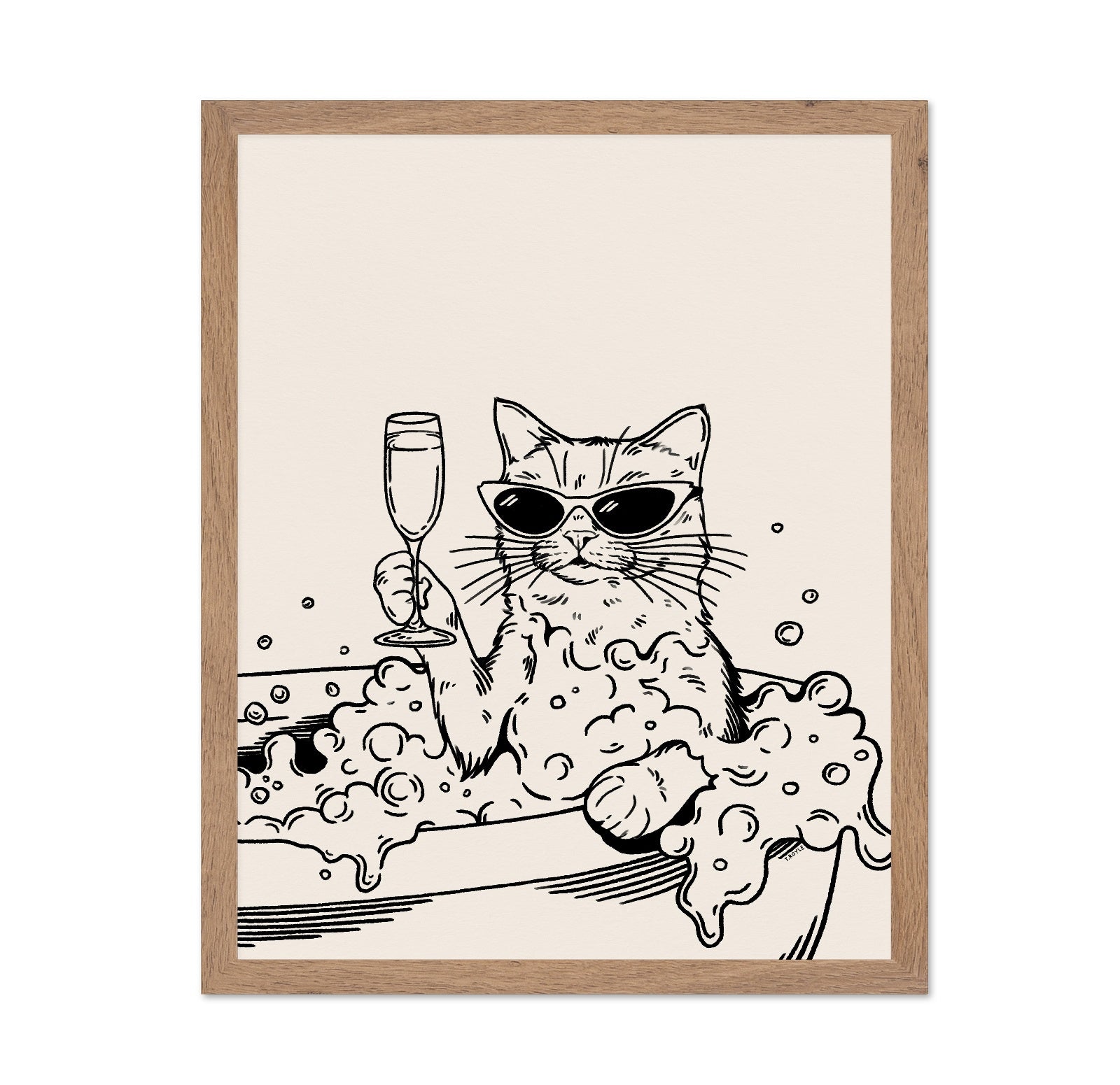 Bubble Bath Cat No2