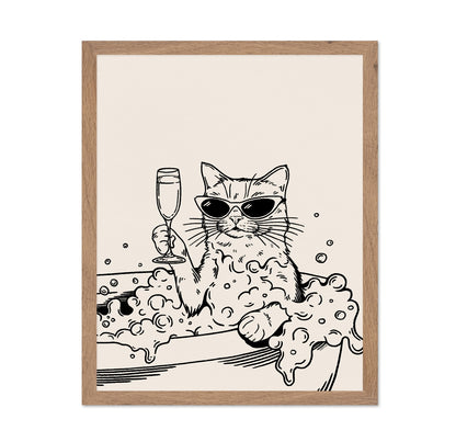 Bubble Bath Cat No2