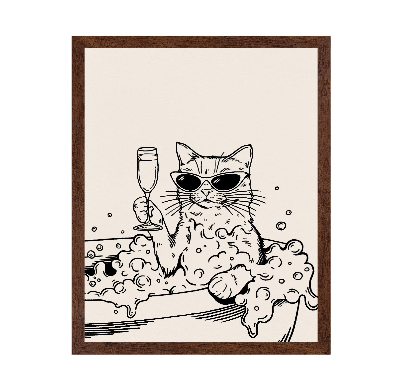 Bubble Bath Cat No2