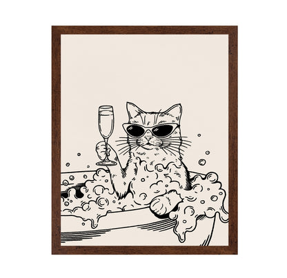 Bubble Bath Cat No2