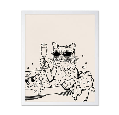 Bubble Bath Cat No2