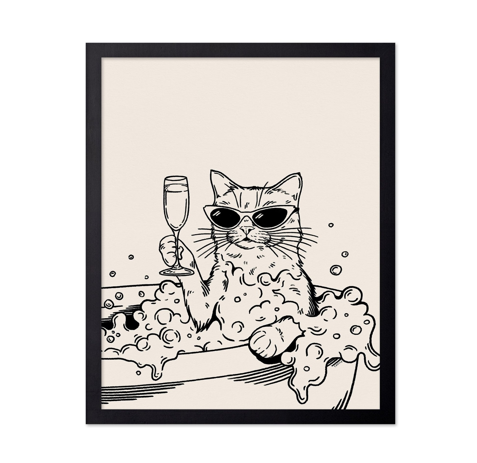 Bubble Bath Cat No2
