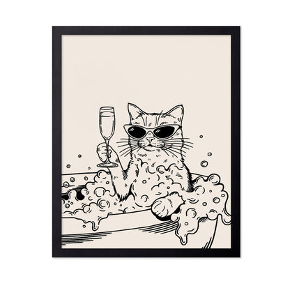 Bubble Bath Cat No2