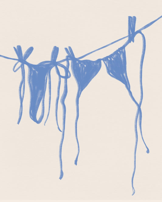 Blue Bikini Line