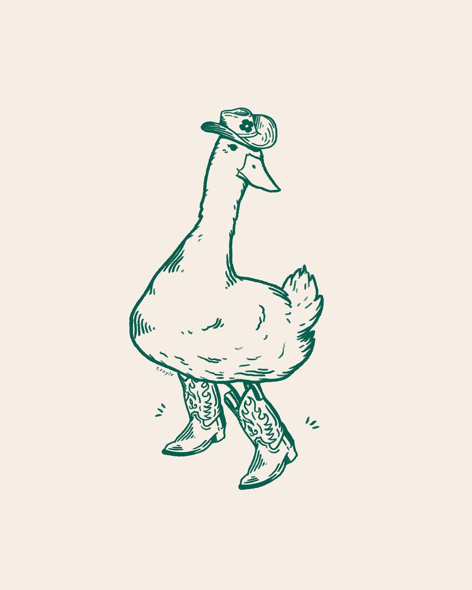 Cowboy Duck