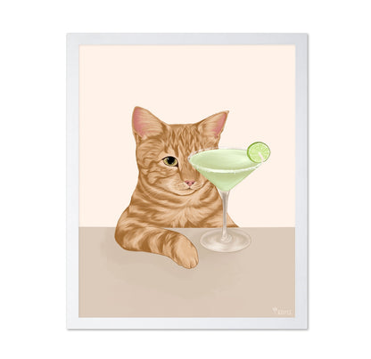 Cat With Margarita